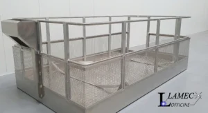 Navicella cestello alluminio grandi dimensioni – LAMEC Officine FC