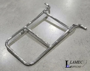 Scaletta in alluminio per cestello fatta con piegatura tubi di Lamec Officine (FC)