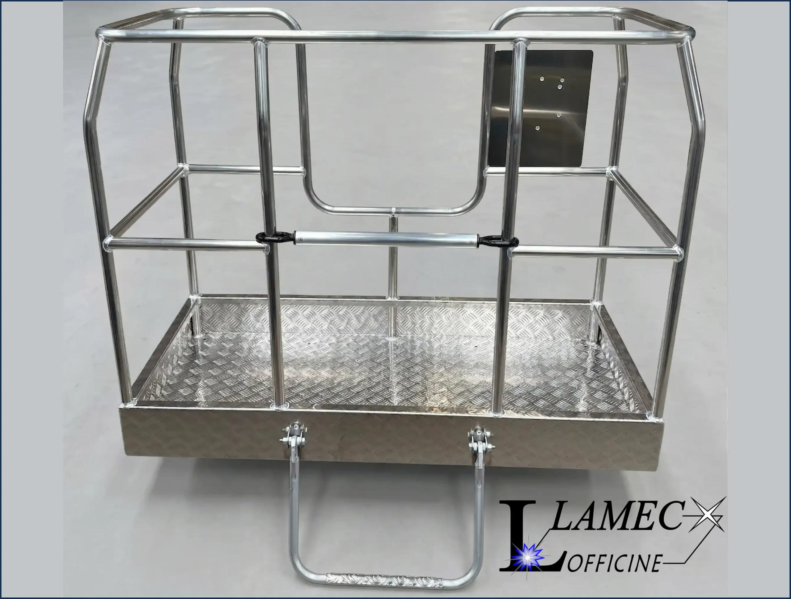 cestello alluminio carpenteria e saldatura qualificata ISO 3834-2 EN 1090 Lamec Officine (FC)