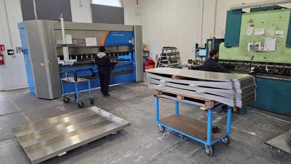 presse piegatrici cnc lamiere Lamec Officine (FC)